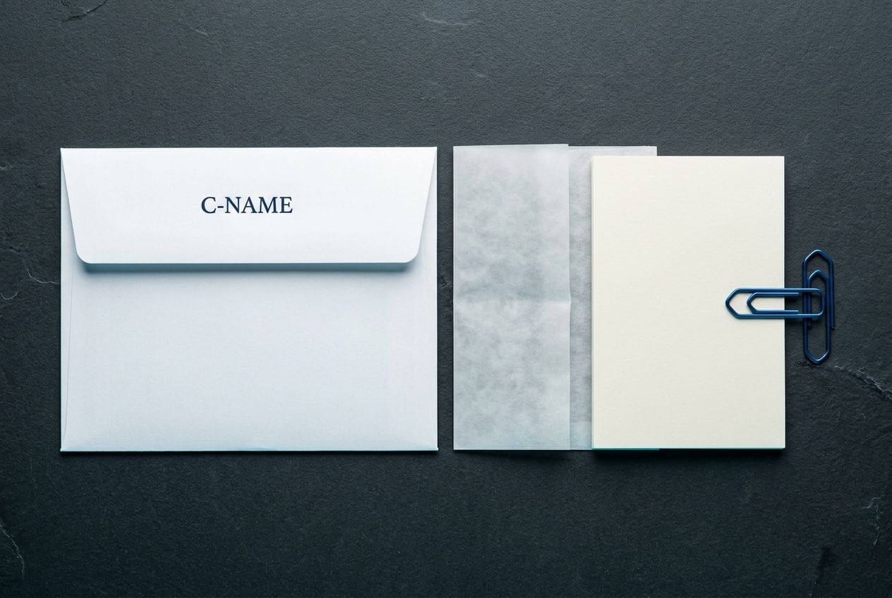 C-Name Stationery · Managed DNS infrastructure
